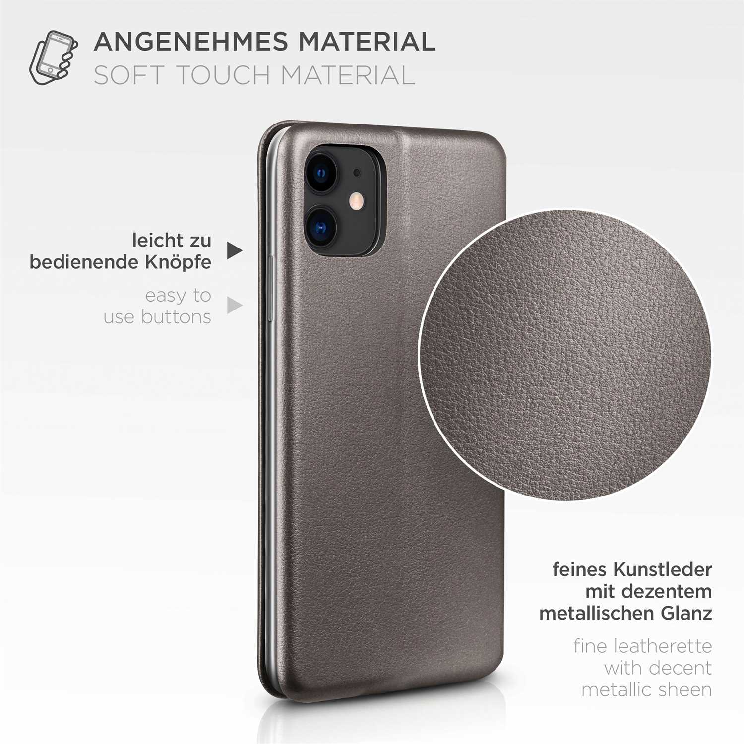 ONEFLOW Business Case iPhone 11 Handytasche mit Kartenfach – Weiteres Produktbild 5 ONEFLOW Business Case iPhone 11 Handytasche mit Kartenfach – Weiteres Produktbild 5