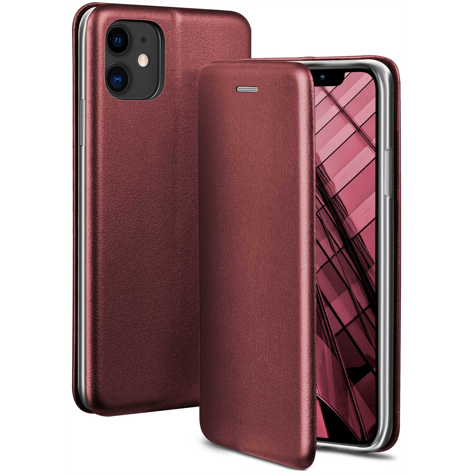 ONEFLOW Business Case iPhone 11 Handytasche mit Kartenfach – Weiteres Produktbild 1