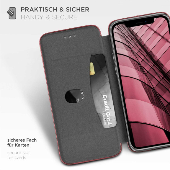 ONEFLOW Business Case iPhone 12 Pro Max Handytasche mit Kartenfach – Weiteres Produktbild 3