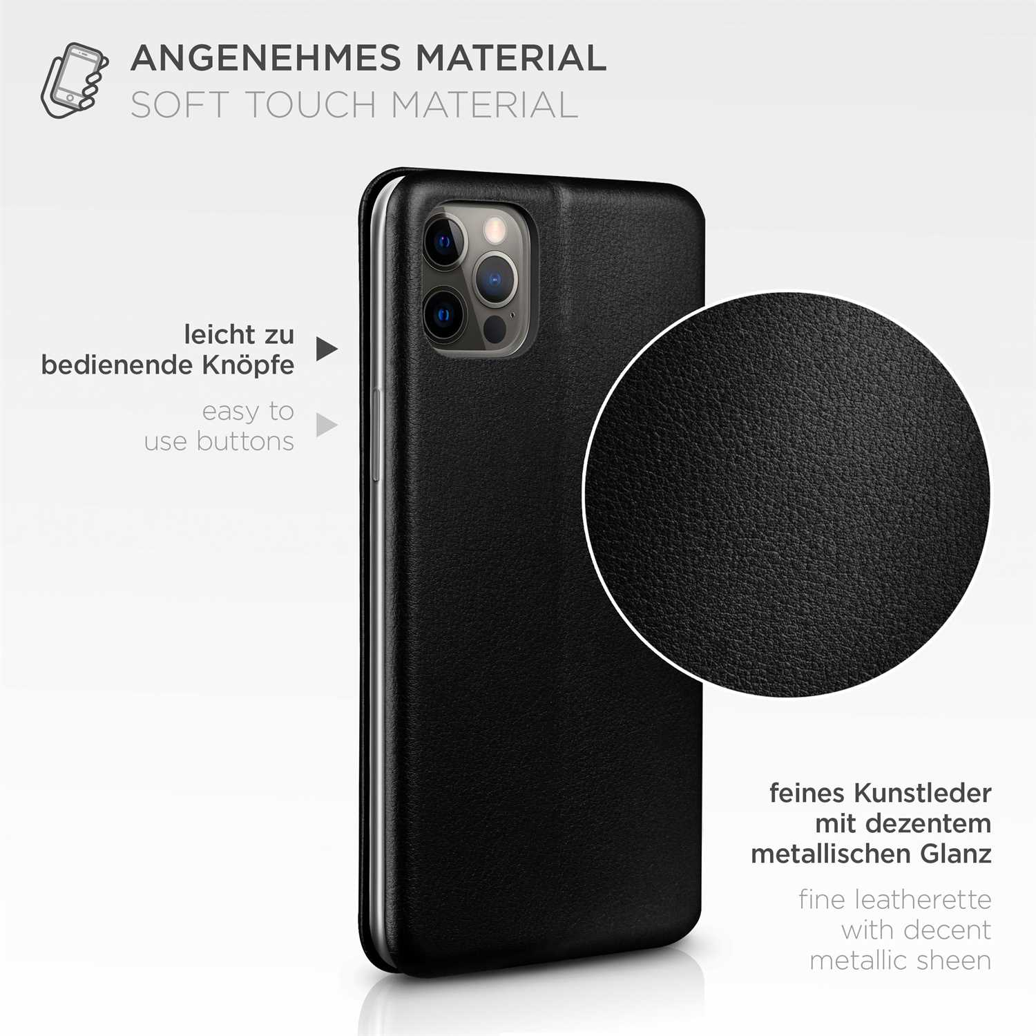 ONEFLOW Business Case iPhone 12 Pro Max Handytasche mit Kartenfach – Weiteres Produktbild 5 ONEFLOW Business Case iPhone 12 Pro Max Handytasche mit Kartenfach – Weiteres Produktbild 5