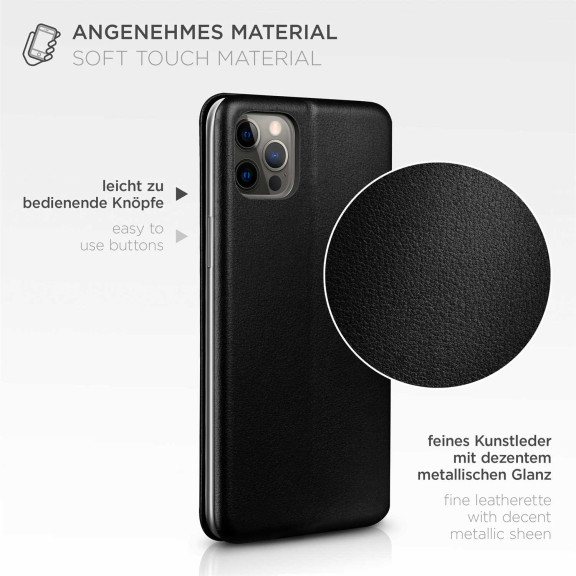 ONEFLOW Business Case iPhone 12 Pro Max Handytasche mit Kartenfach – Weiteres Produktbild 5