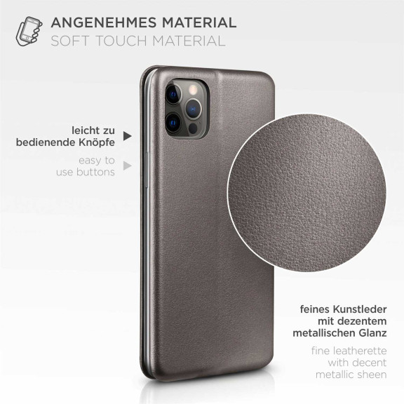 ONEFLOW Business Case iPhone 12 Pro Handytasche mit Kartenfach – Weiteres Produktbild 5 ONEFLOW Business Case iPhone 12 Pro Handytasche mit Kartenfach – Weiteres Produktbild 5