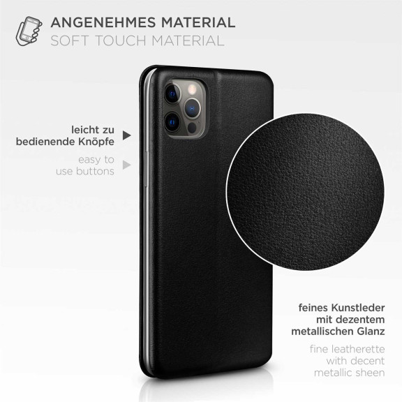 ONEFLOW Business Case iPhone 12 Pro Handytasche mit Kartenfach – Weiteres Produktbild 5