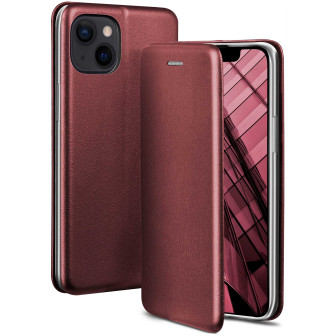 ONEFLOW ONEFLOW Business Case iPhone 13 mini Handytasche mit Kartenfach – Burgund - Red