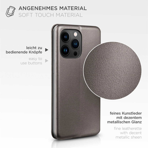 ONEFLOW Business Case iPhone 13 Pro Max Handytasche mit Kartenfach – Weiteres Produktbild 5 ONEFLOW Business Case iPhone 13 Pro Max Handytasche mit Kartenfach – Weiteres Produktbild 5