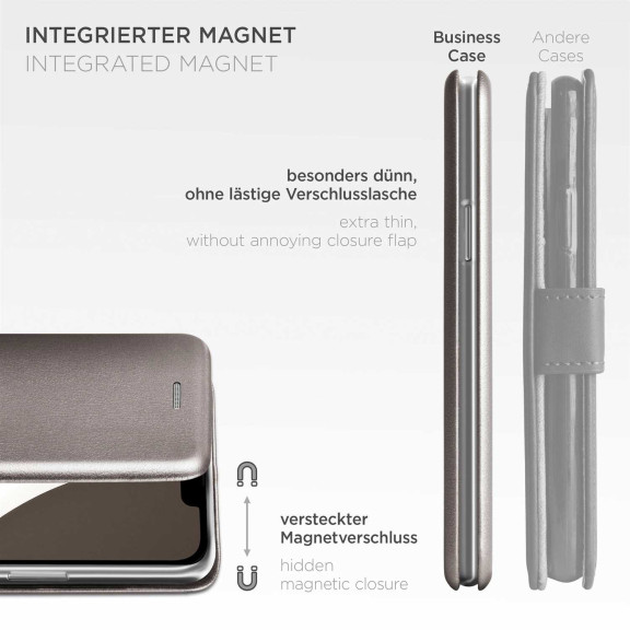 ONEFLOW Business Case iPhone 13 Pro Max Handytasche mit Kartenfach – Weiteres Produktbild 6 ONEFLOW Business Case iPhone 13 Pro Max Handytasche mit Kartenfach – Weiteres Produktbild 6