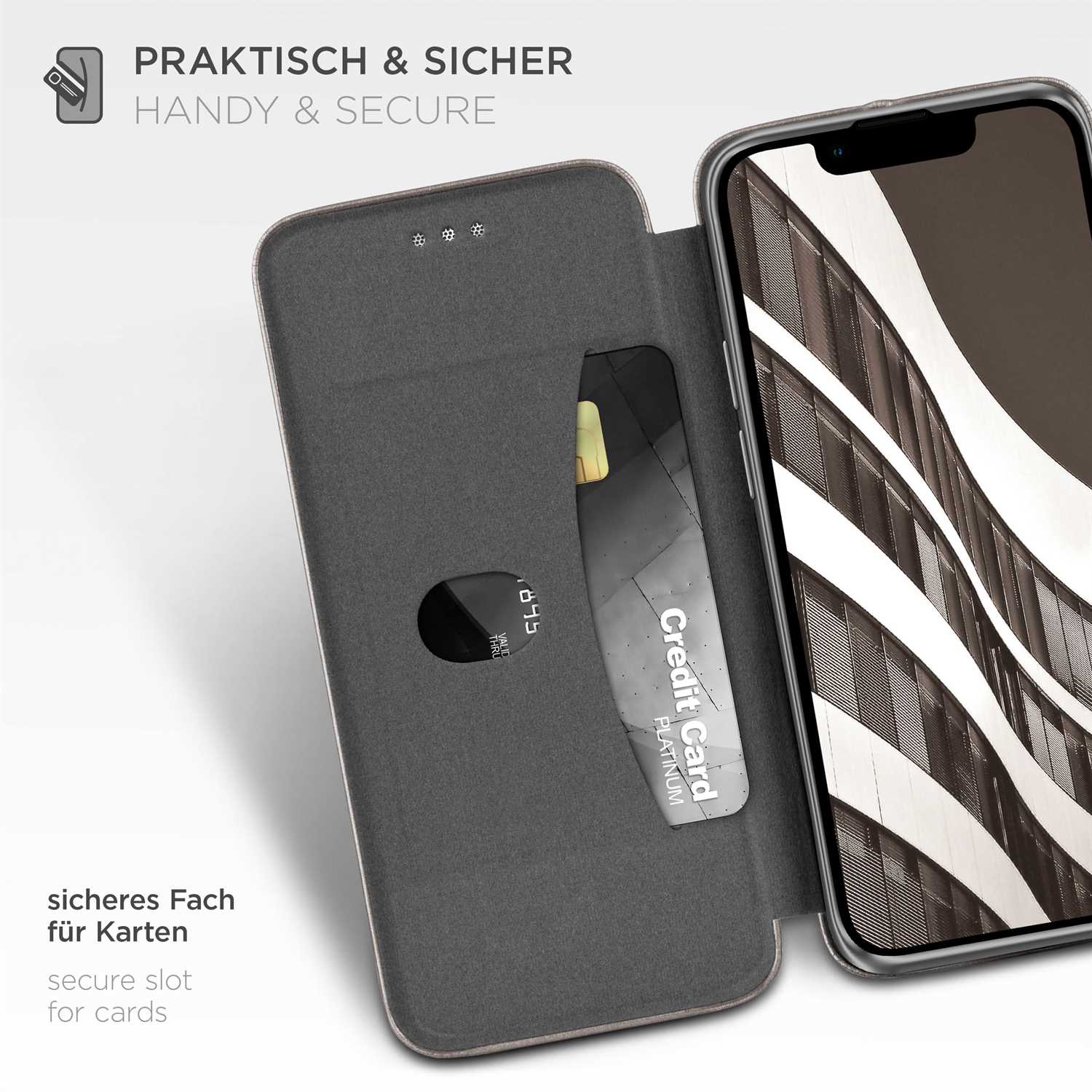 ONEFLOW Business Case iPhone 13 Handytasche mit Kartenfach – Weiteres Produktbild 3 ONEFLOW Business Case iPhone 13 Handytasche mit Kartenfach – Weiteres Produktbild 3