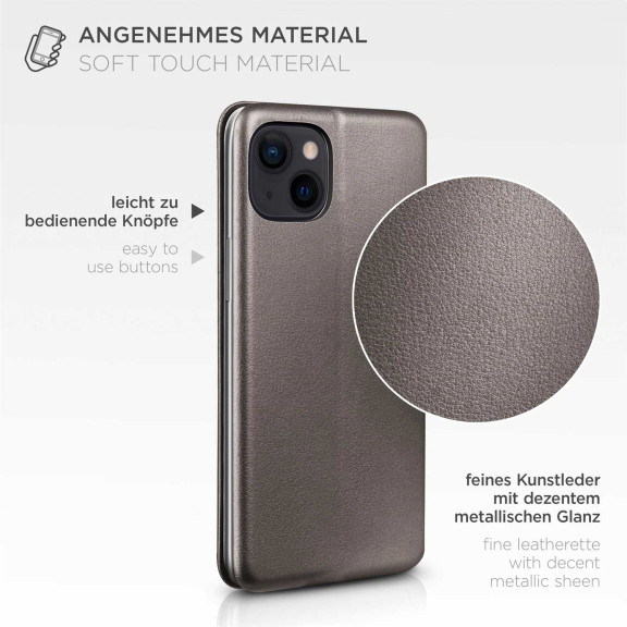 ONEFLOW Business Case iPhone 13 Handytasche mit Kartenfach – Weiteres Produktbild 5