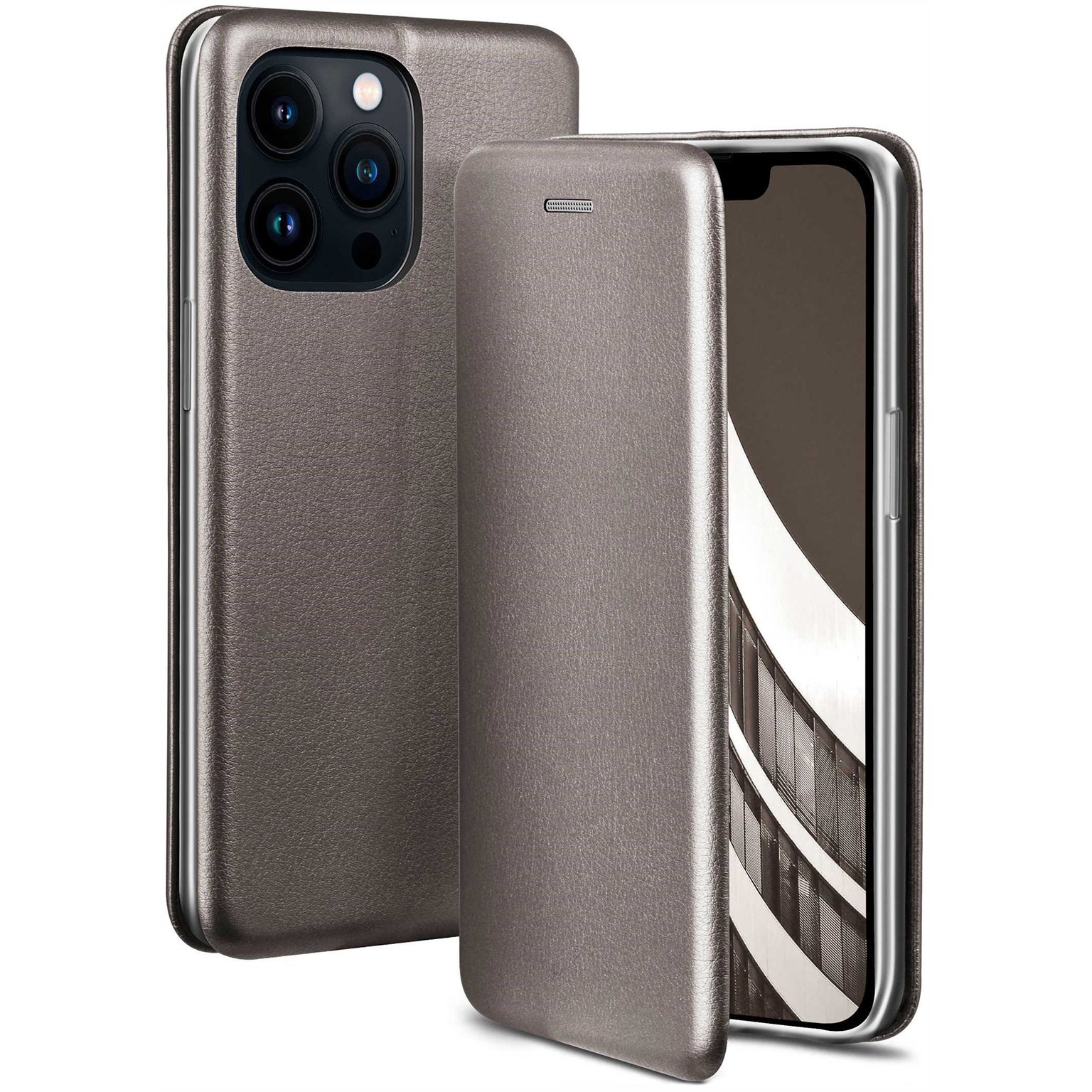 ONEFLOW Business Case iPhone 13 Pro Handytasche mit Kartenfach – Weiteres Produktbild 1