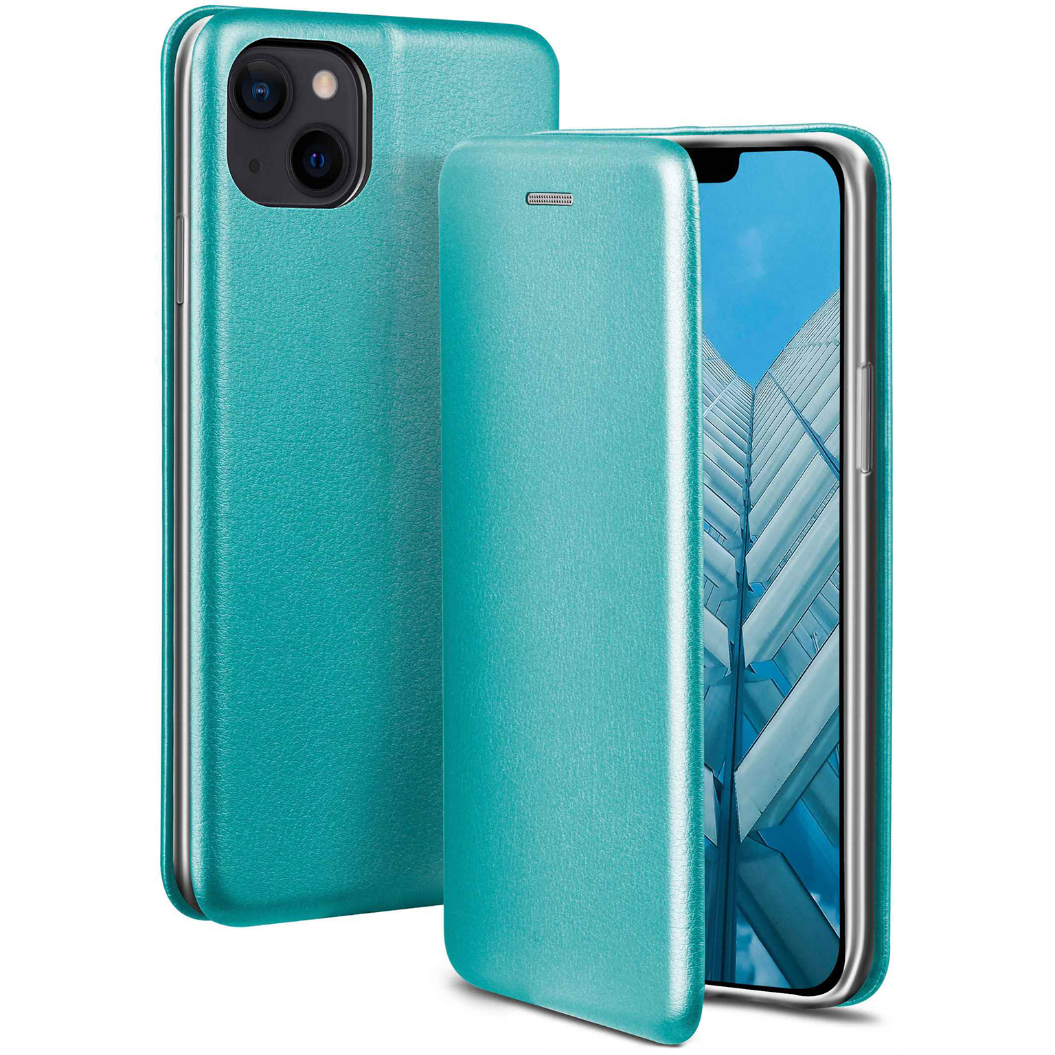 ONEFLOW Business Case iPhone 14 Plus Handytasche mit Kartenfach Hauptbild