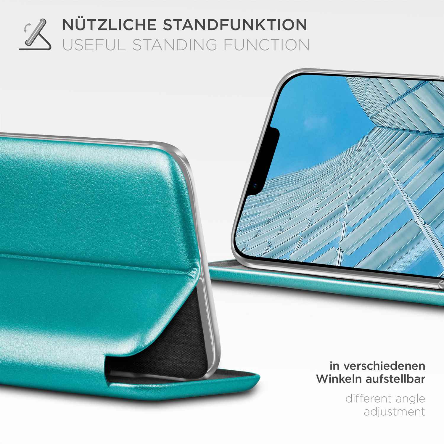 ONEFLOW Business Case iPhone 14 Plus Handytasche mit Kartenfach – Weiteres Produktbild 1