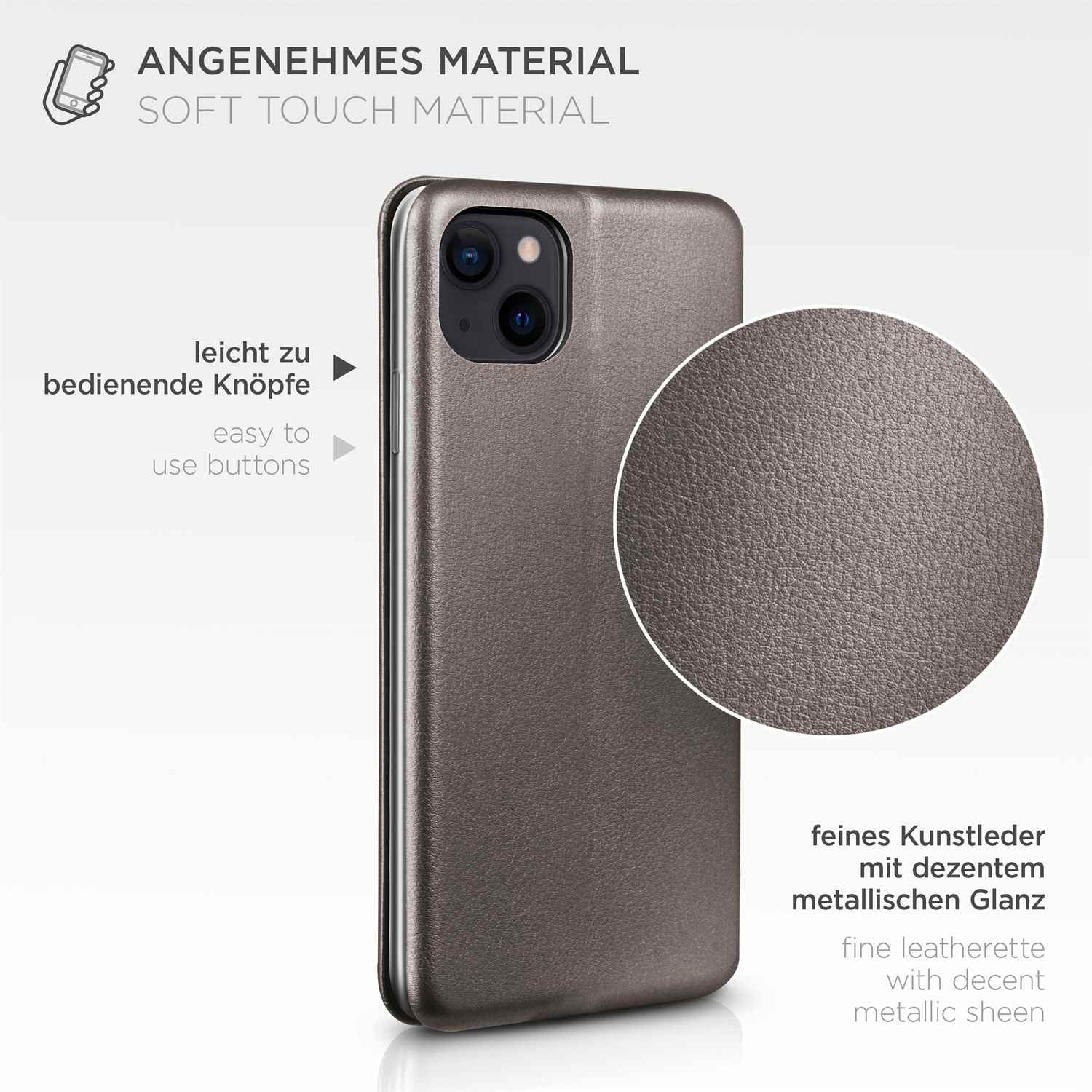 ONEFLOW Business Case iPhone 14 Plus Handytasche mit Kartenfach – Weiteres Produktbild 5 ONEFLOW Business Case iPhone 14 Plus Handytasche mit Kartenfach – Weiteres Produktbild 5