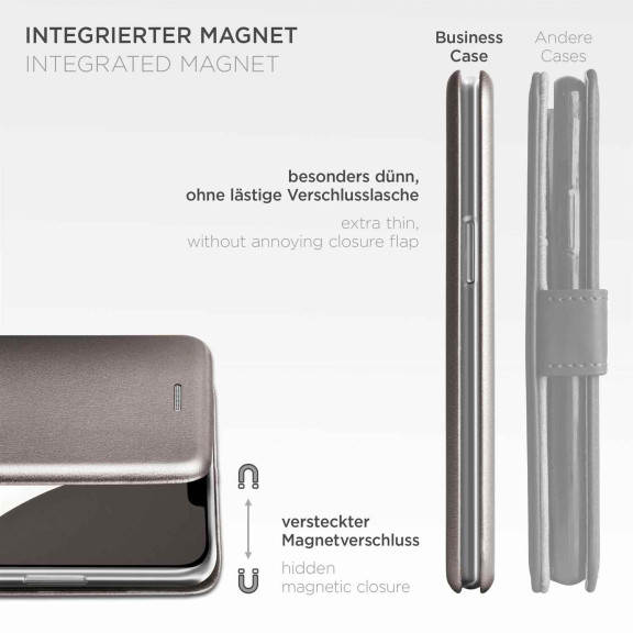 ONEFLOW Business Case iPhone 14 Plus Handytasche mit Kartenfach – Weiteres Produktbild 6 ONEFLOW Business Case iPhone 14 Plus Handytasche mit Kartenfach – Weiteres Produktbild 6