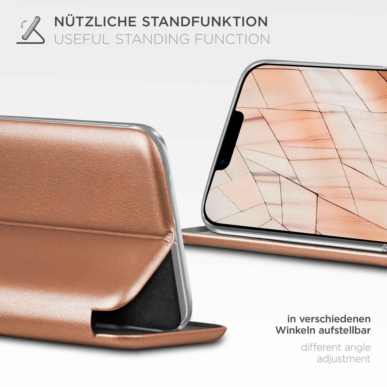 ONEFLOW Business Case iPhone 14 Plus Handytasche mit Kartenfach – Weiteres Produktbild 1