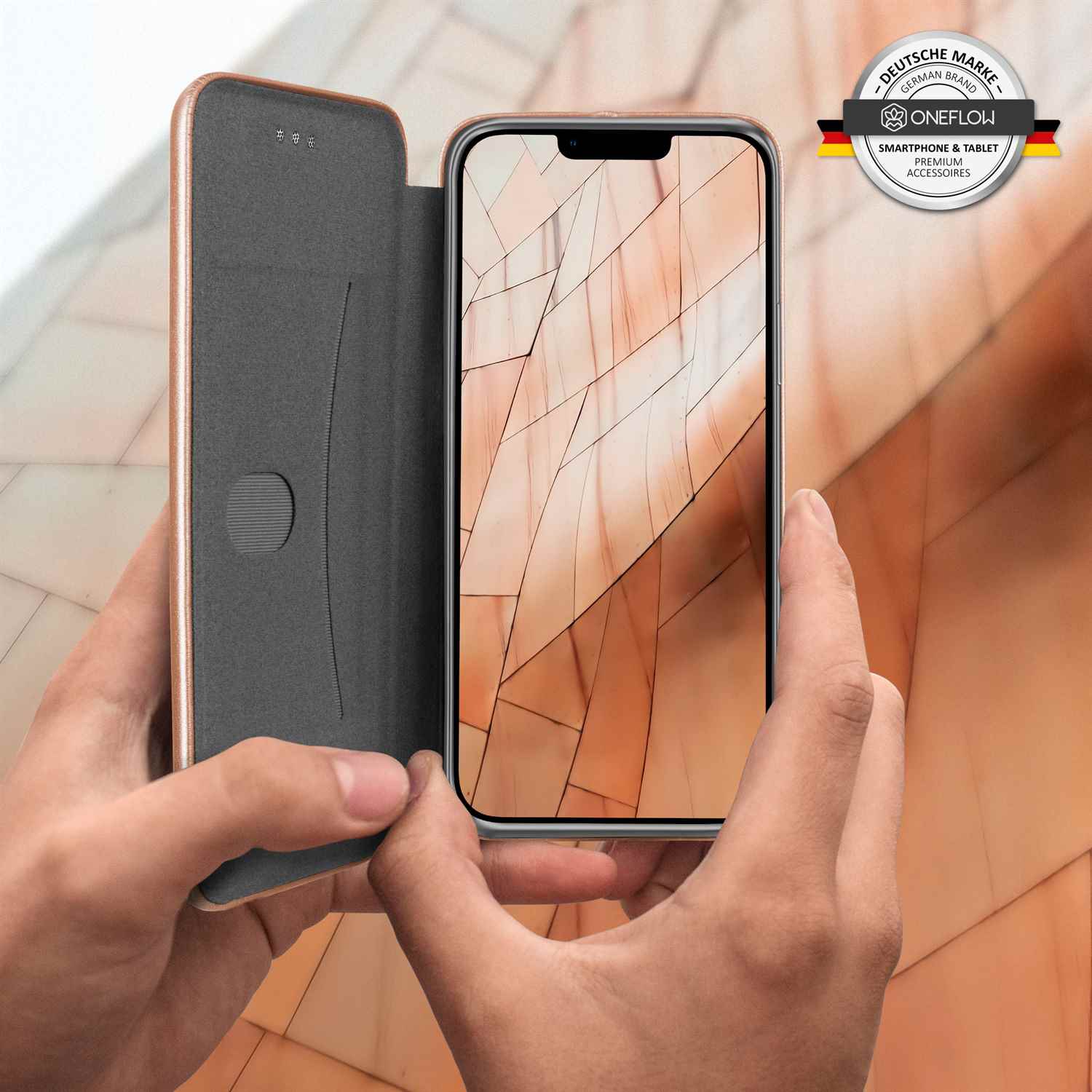 ONEFLOW Business Case iPhone 14 Plus Handytasche mit Kartenfach – Weiteres Produktbild 6