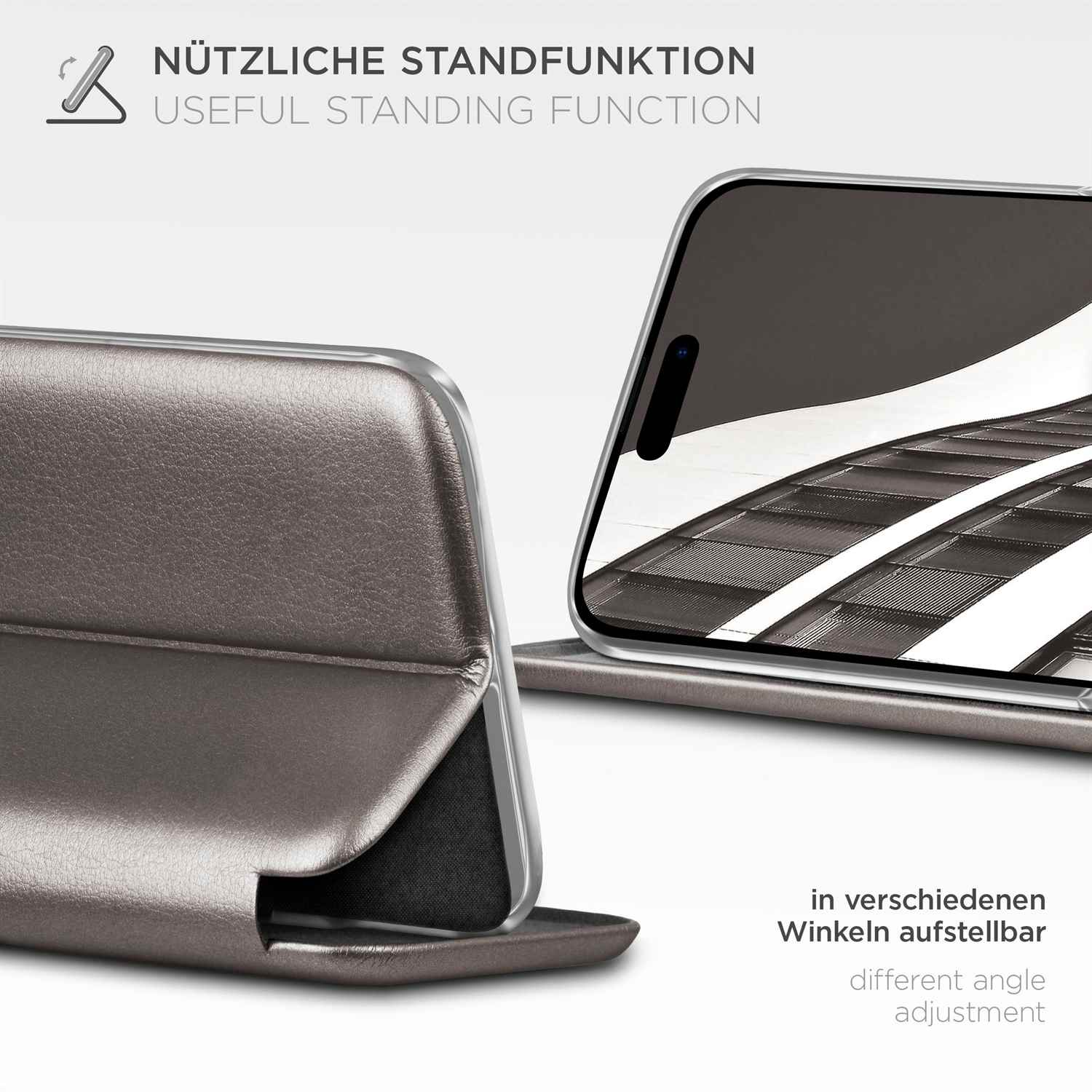 ONEFLOW Business Case iPhone 14 Pro Max Handytasche mit Kartenfach – Weiteres Produktbild 2 ONEFLOW Business Case iPhone 14 Pro Max Handytasche mit Kartenfach – Weiteres Produktbild 2