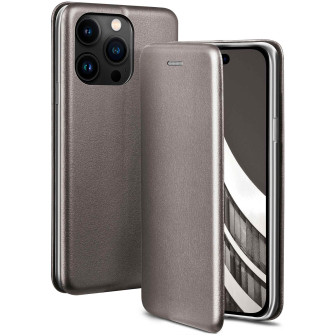 ONEFLOW ONEFLOW Business Case iPhone 14 Pro Handytasche mit Kartenfach – Skyscraper - Grey