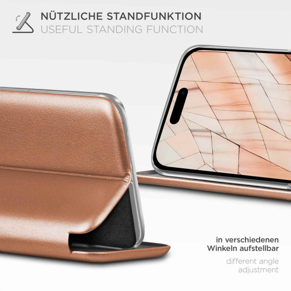 ONEFLOW Business Case iPhone 14 Pro Handytasche mit Kartenfach – Weiteres Produktbild 2