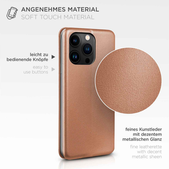 ONEFLOW Business Case iPhone 14 Pro Handytasche mit Kartenfach – Weiteres Produktbild 5