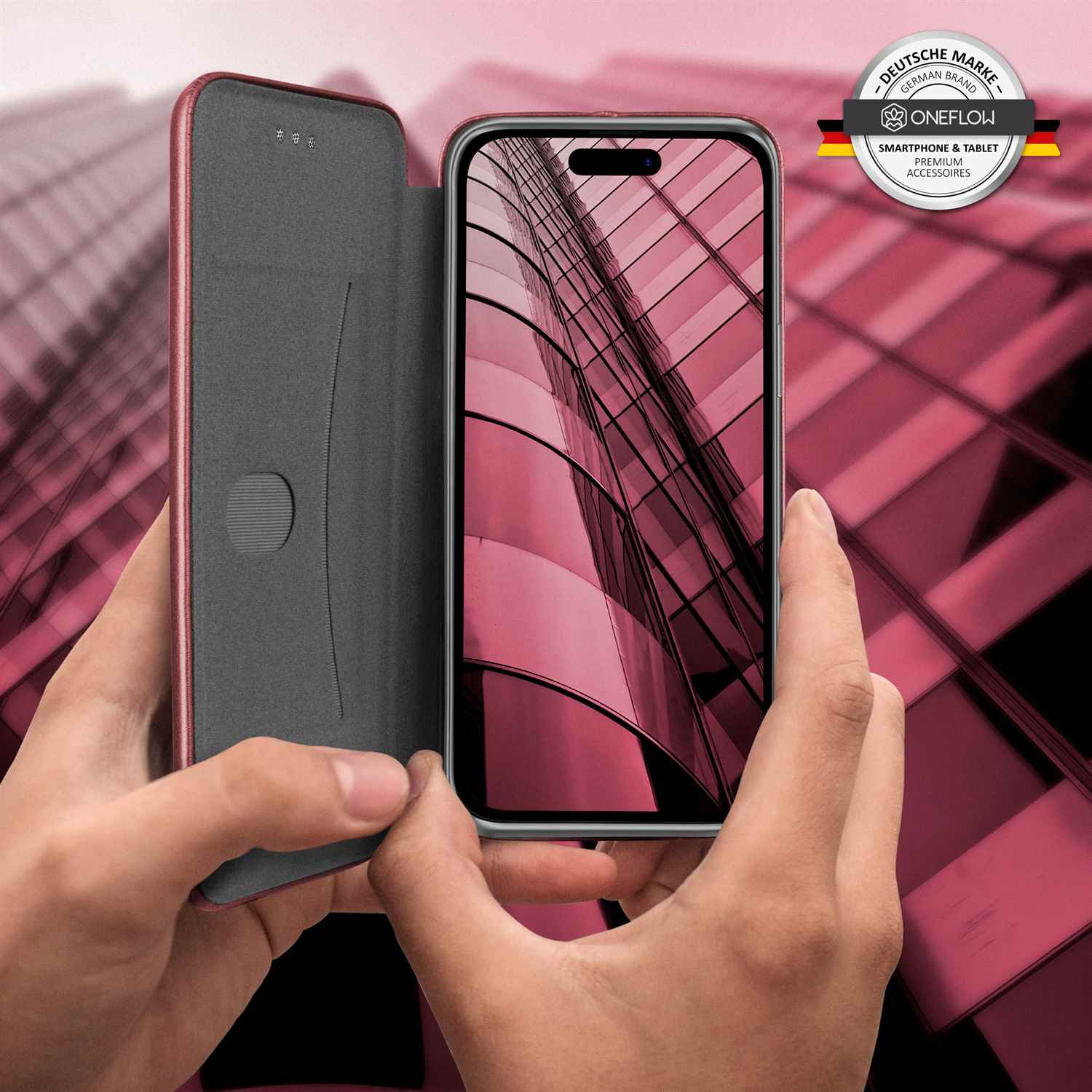 ONEFLOW Business Case iPhone 14 Pro Handytasche mit Kartenfach – Weiteres Produktbild 7 ONEFLOW Business Case iPhone 14 Pro Handytasche mit Kartenfach – Weiteres Produktbild 7