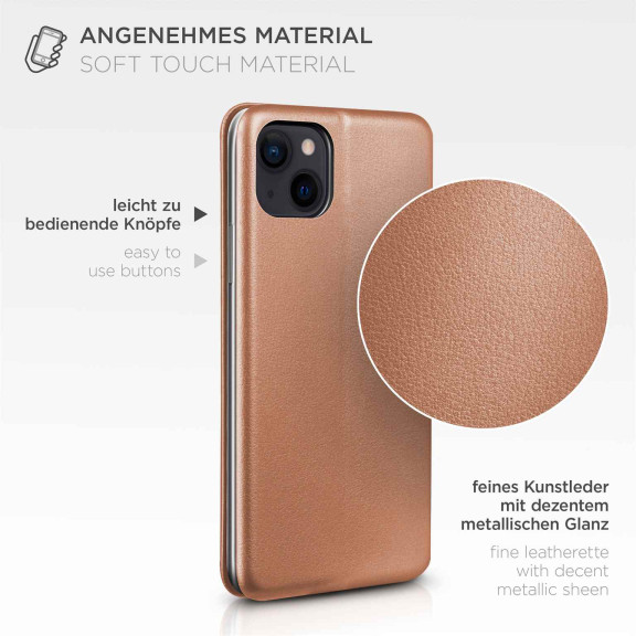 ONEFLOW Business Case iPhone 15 Plus Handytasche mit Kartenfach – Weiteres Produktbild 5