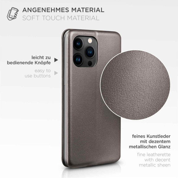 ONEFLOW Business Case iPhone 15 Pro Max Handytasche mit Kartenfach – Weiteres Produktbild 5 ONEFLOW Business Case iPhone 15 Pro Max Handytasche mit Kartenfach – Weiteres Produktbild 5