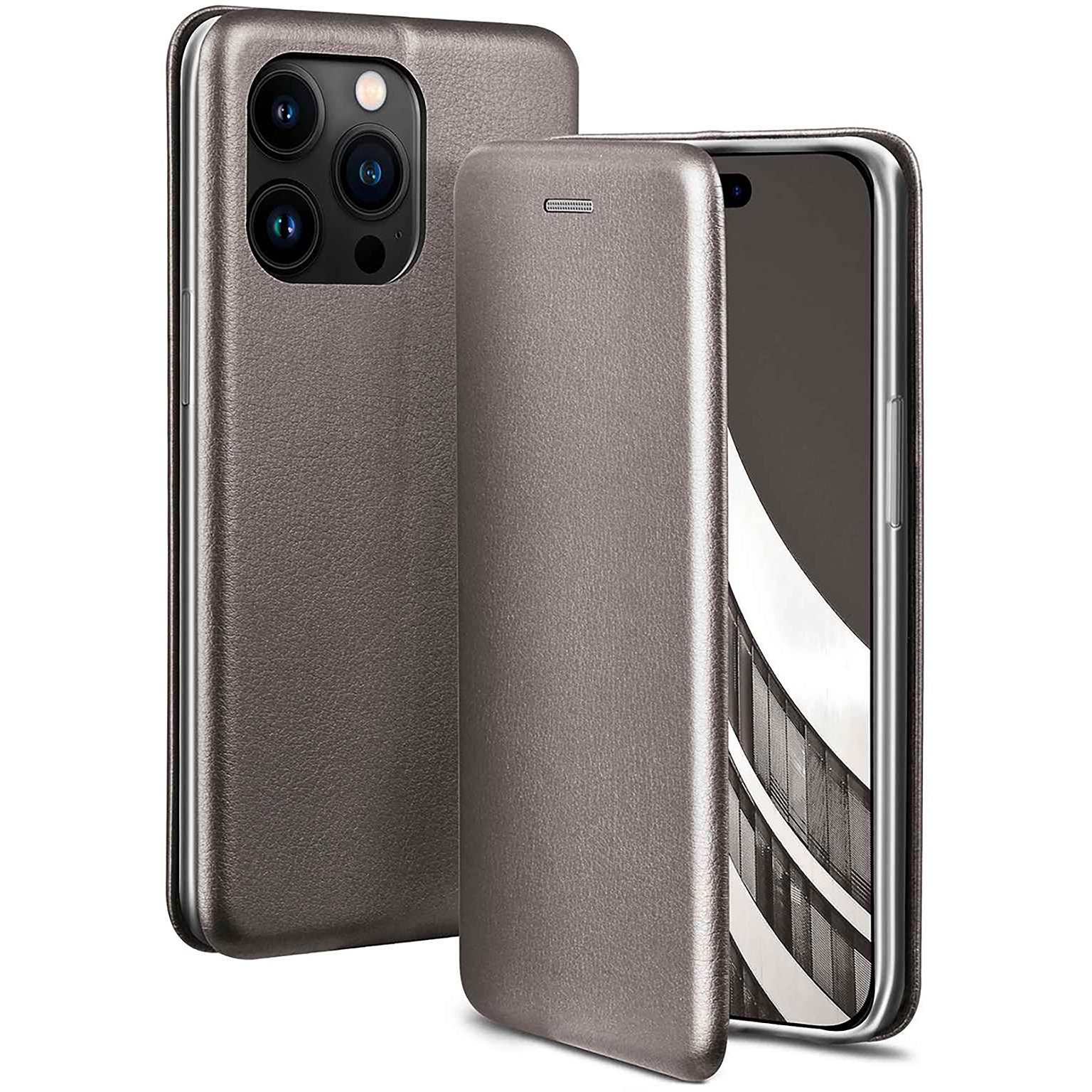 ONEFLOW Business Case iPhone 15 Pro Handytasche mit Kartenfach – Weiteres Produktbild 1 ONEFLOW Business Case iPhone 15 Pro Handytasche mit Kartenfach – Weiteres Produktbild 1