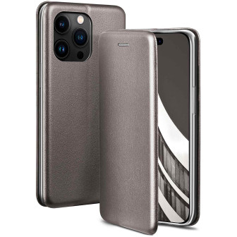 ONEFLOW Business Case iPhone 15 Pro Handytasche mit Kartenfach – Skyscraper - Grey ONEFLOW Business Case iPhone 15 Pro Handytasche mit Kartenfach – Skyscraper - Grey