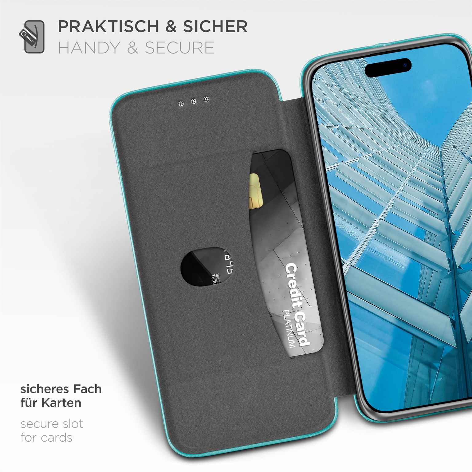 ONEFLOW Business Case iPhone 15 Handytasche mit Kartenfach – Weiteres Produktbild 3 ONEFLOW Business Case iPhone 15 Handytasche mit Kartenfach – Weiteres Produktbild 3