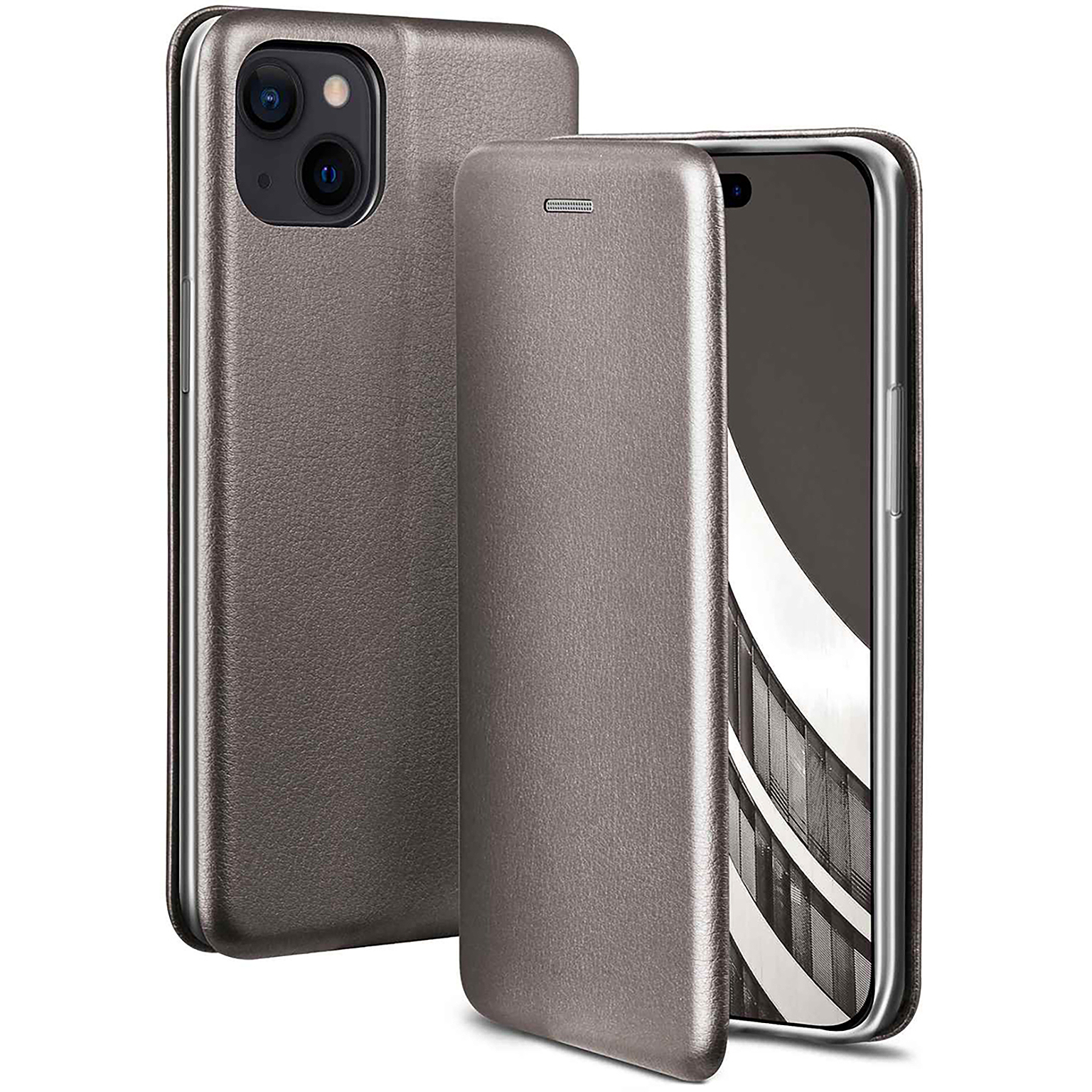 ONEFLOW Business Case iPhone 15 Handytasche mit Kartenfach – Weiteres Produktbild 1