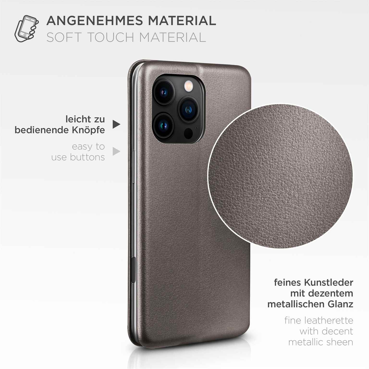 ONEFLOW Business Case iPhone 16 Pro Handytasche mit Kartenfach – Weiteres Produktbild 5 ONEFLOW Business Case iPhone 16 Pro Handytasche mit Kartenfach – Weiteres Produktbild 5