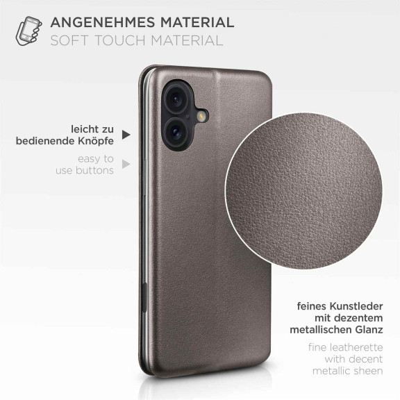 ONEFLOW Business Case iPhone 16 Handytasche mit Kartenfach – Weiteres Produktbild 5