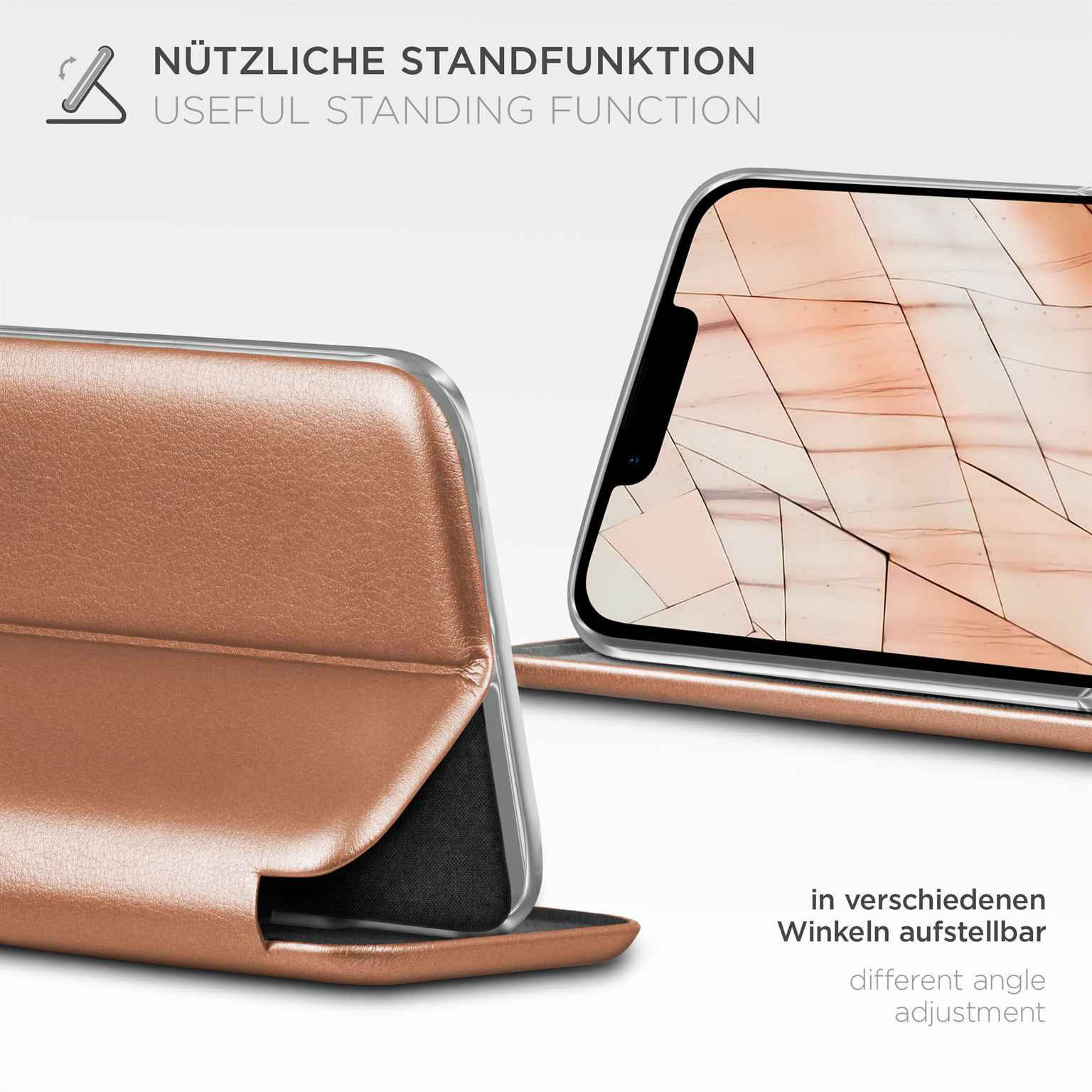 ONEFLOW Business Case iPhone 16e Handytasche mit Kartenfach – Weiteres Produktbild 2