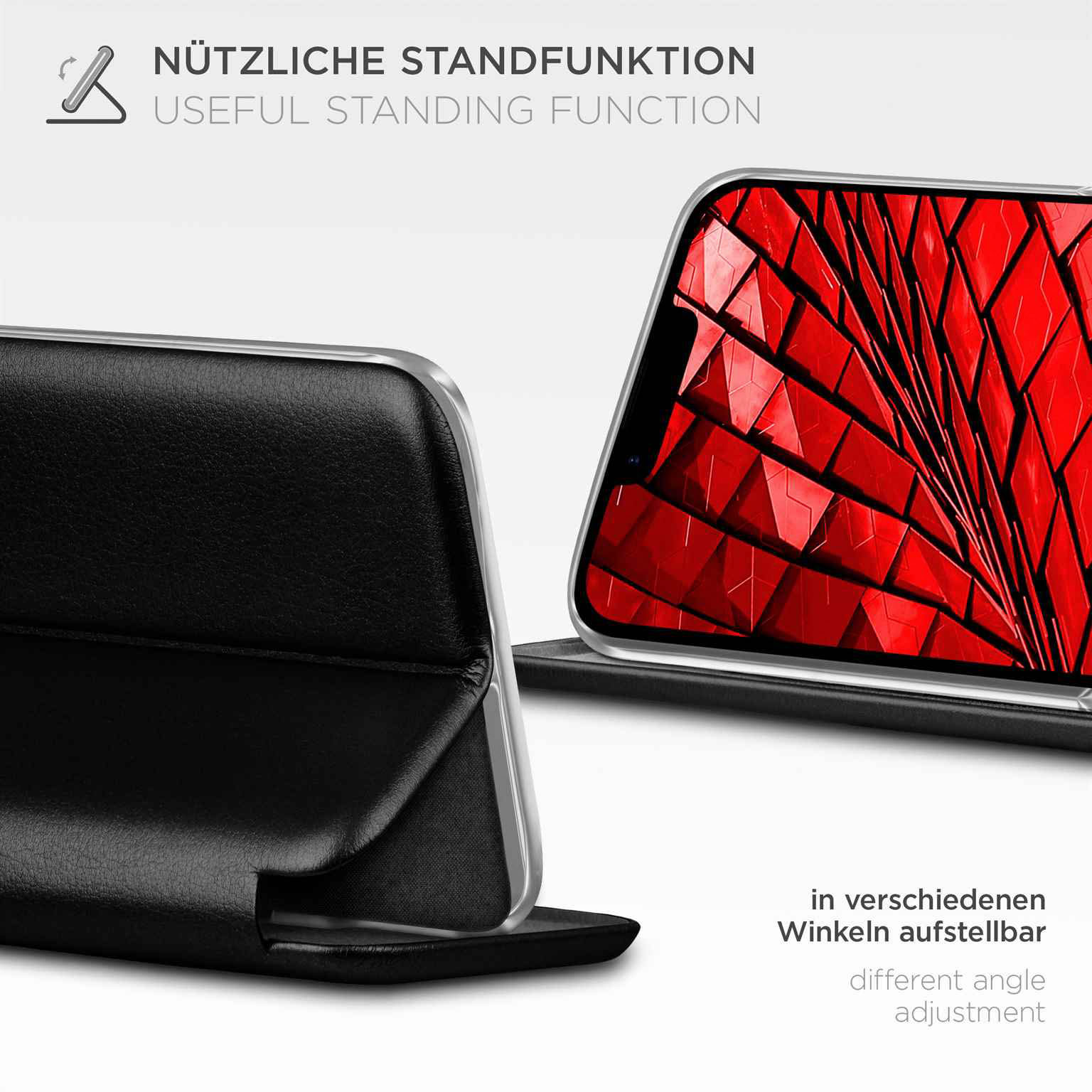 ONEFLOW Business Case iPhone 16e Handytasche mit Kartenfach – Weiteres Produktbild 2