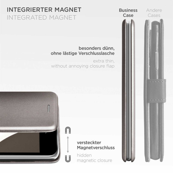 ONEFLOW Business Case iPhone 5 Handytasche mit Kartenfach – Weiteres Produktbild 6