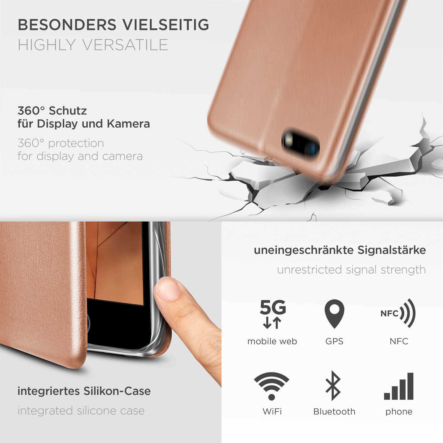 ONEFLOW Business Case iPhone 5 Handytasche mit Kartenfach – Weiteres Produktbild 4 ONEFLOW Business Case iPhone 5 Handytasche mit Kartenfach – Weiteres Produktbild 4