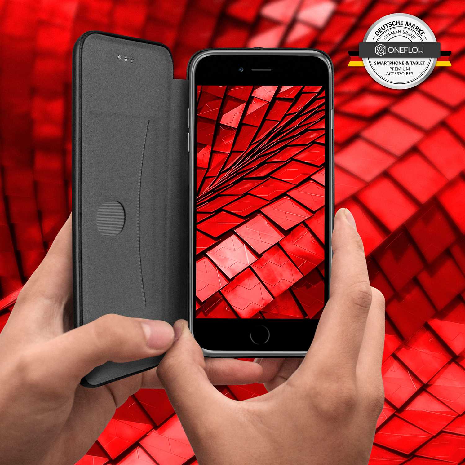 ONEFLOW Business Case iPhone 6 Handytasche mit Kartenfach – Weiteres Produktbild 6