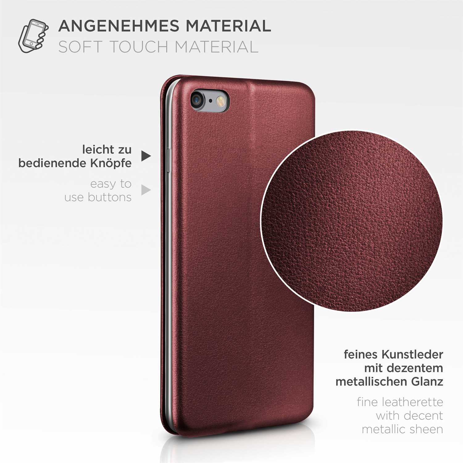 ONEFLOW Business Case iPhone 6s Handytasche mit Kartenfach – Weiteres Produktbild 5 ONEFLOW Business Case iPhone 6s Handytasche mit Kartenfach – Weiteres Produktbild 5