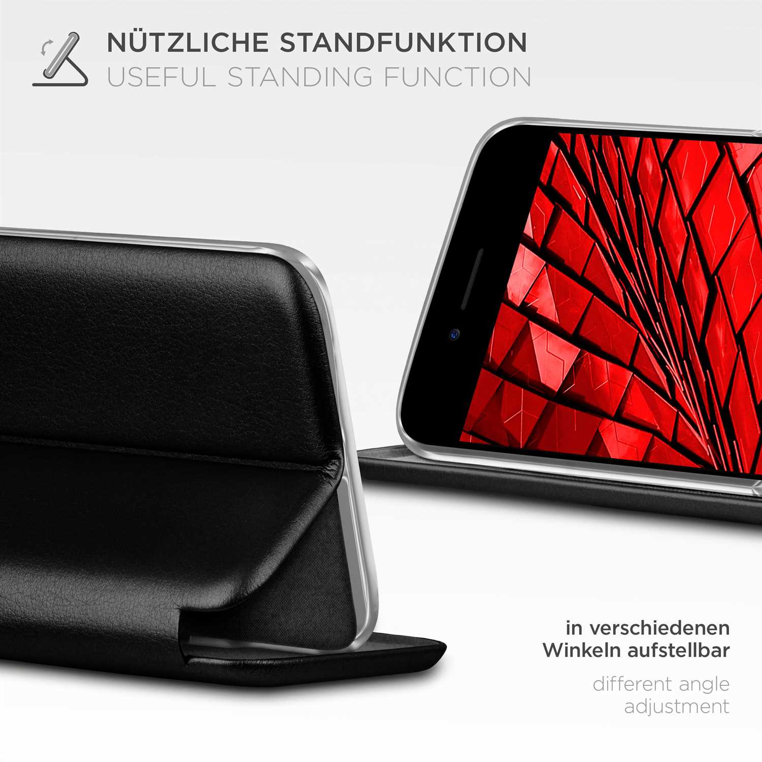 ONEFLOW Business Case iPhone 8 Handytasche mit Kartenfach – Weiteres Produktbild 1