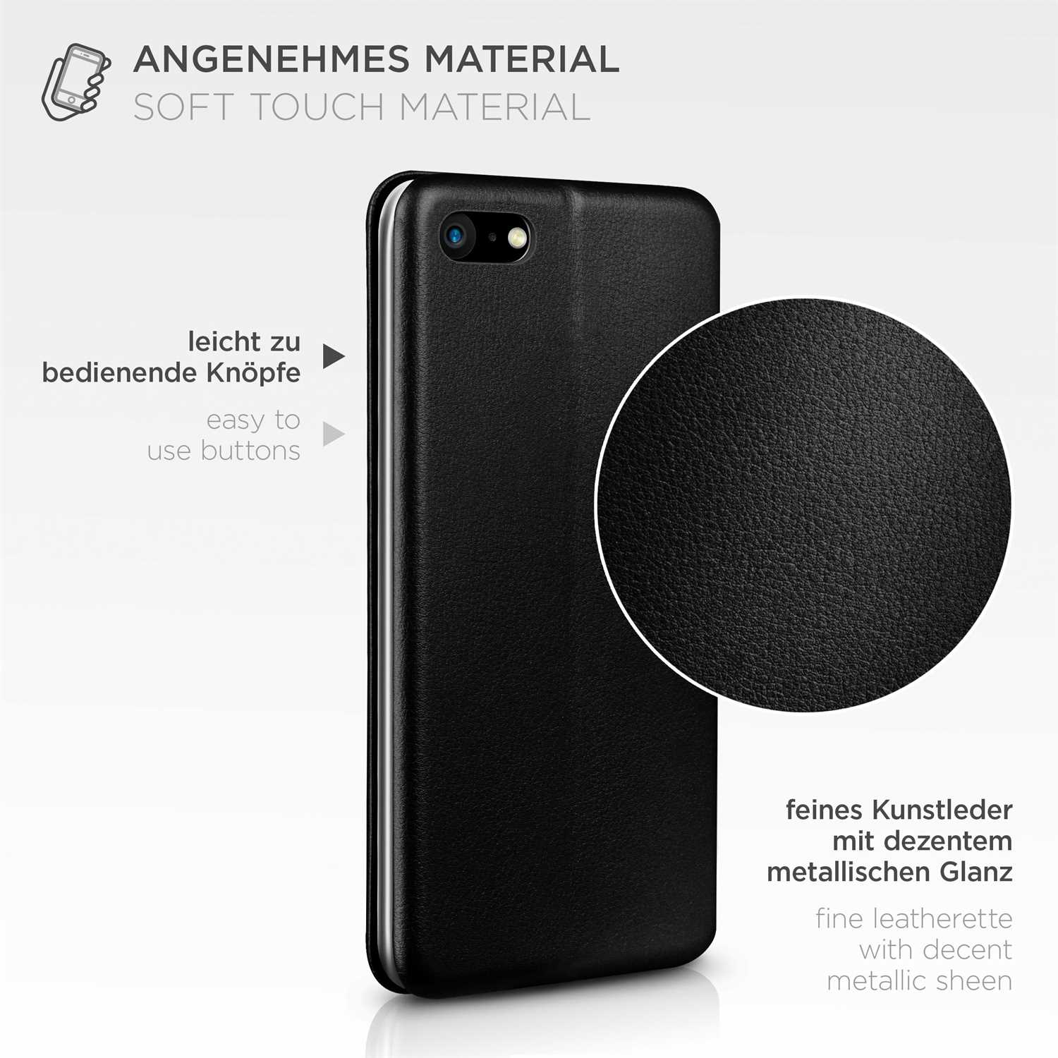 ONEFLOW Business Case iPhone SE (2016) Handytasche mit Kartenfach – Weiteres Produktbild 4