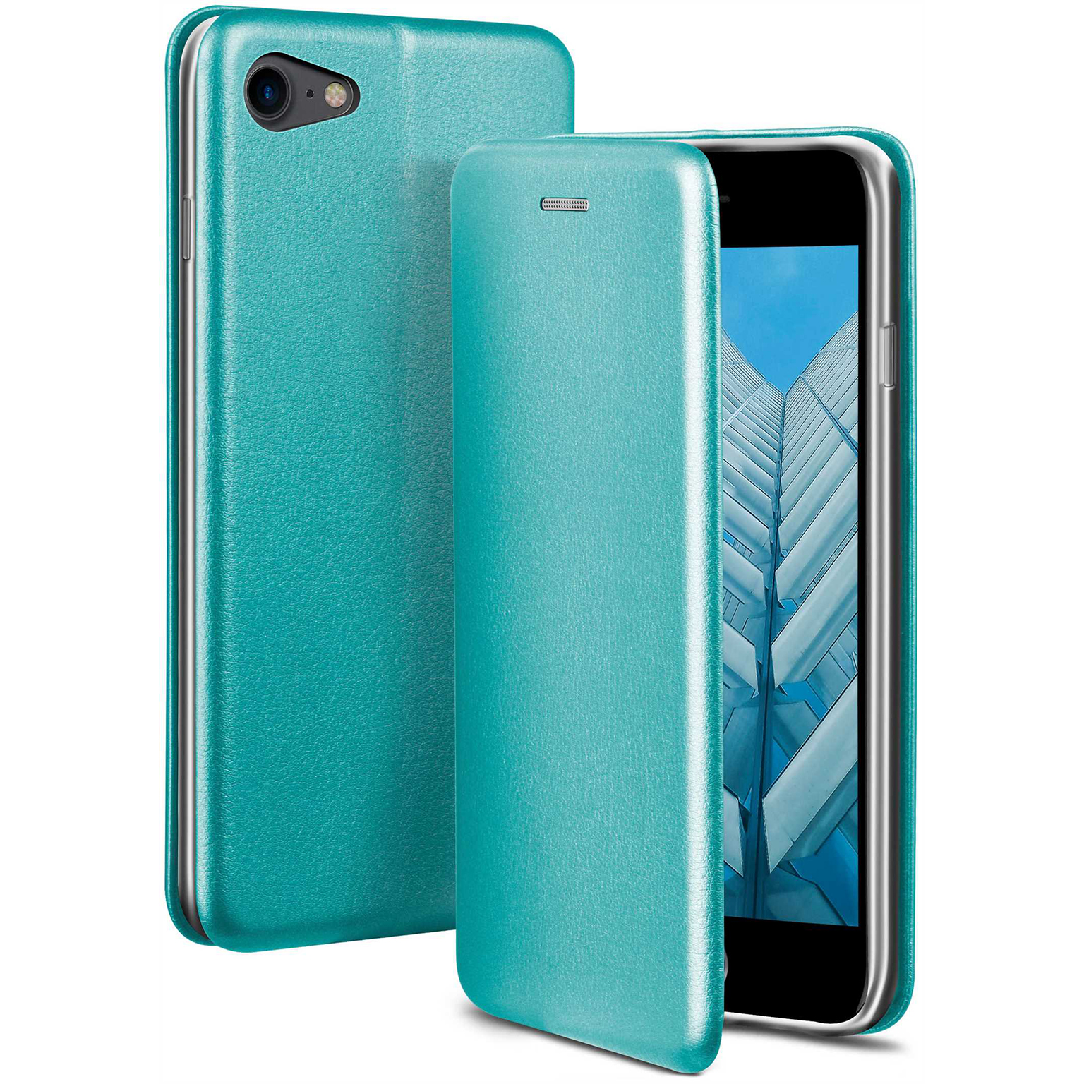 ONEFLOW Business Case iPhone SE (2020) Handytasche mit Kartenfach – Weiteres Produktbild 1