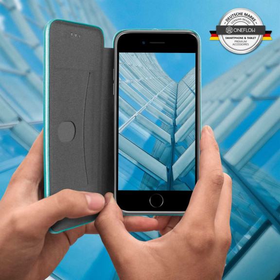 ONEFLOW Business Case iPhone SE (2020) Handytasche mit Kartenfach – Weiteres Produktbild 7