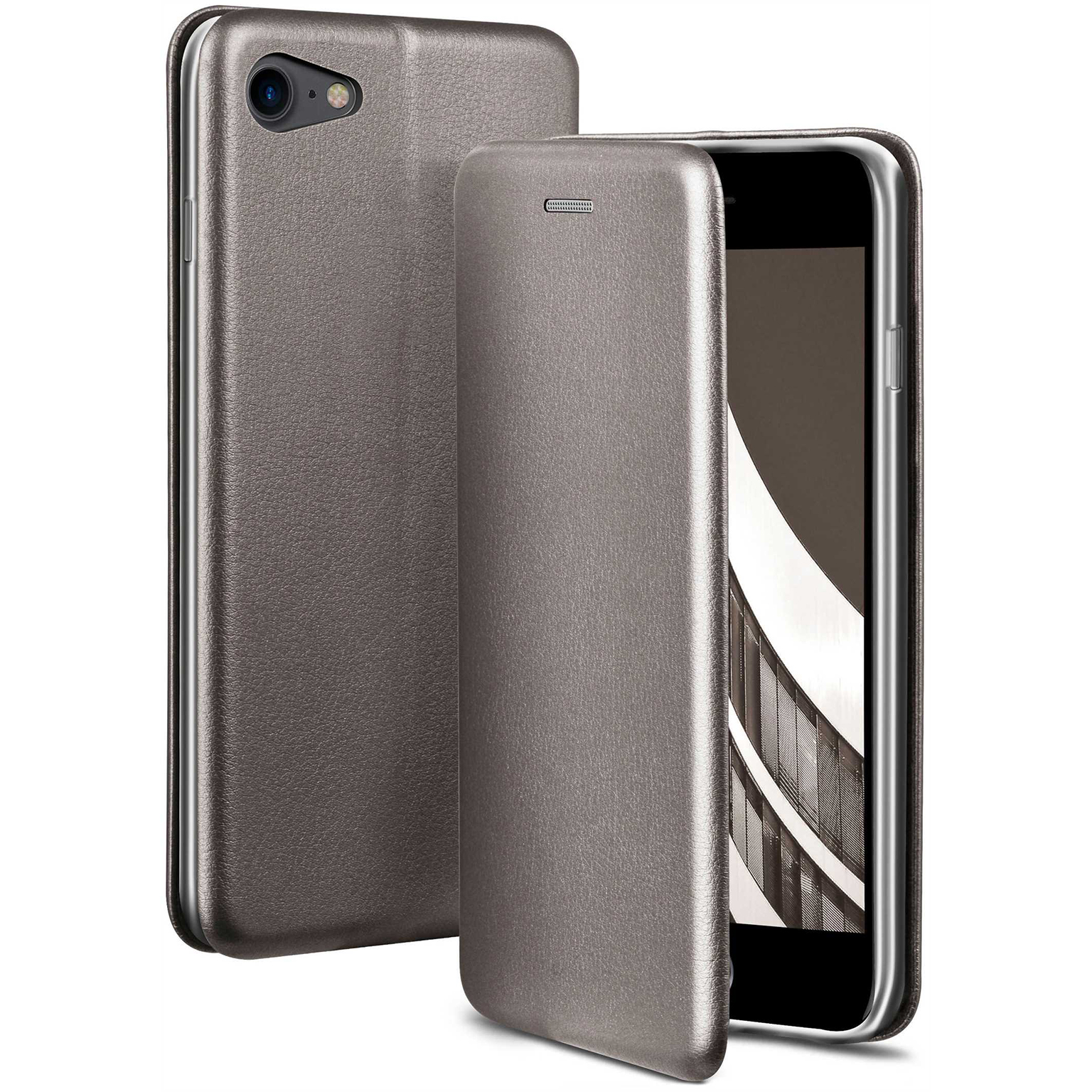 ONEFLOW Business Case iPhone SE (2020) Handytasche mit Kartenfach – Weiteres Produktbild 1