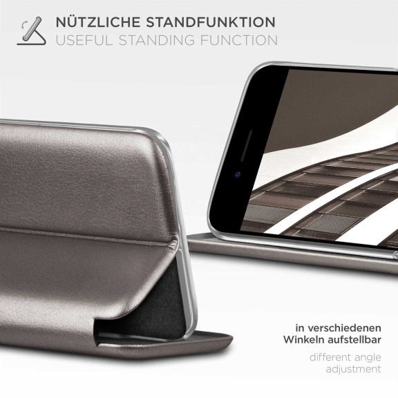 ONEFLOW Business Case iPhone SE (2020) Handytasche mit Kartenfach – Weiteres Produktbild 2