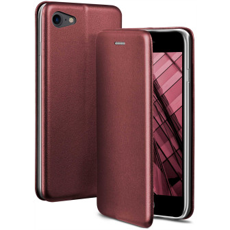 ONEFLOW ONEFLOW Business Case iPhone SE (2022) Handytasche mit Kartenfach – Burgund - Red