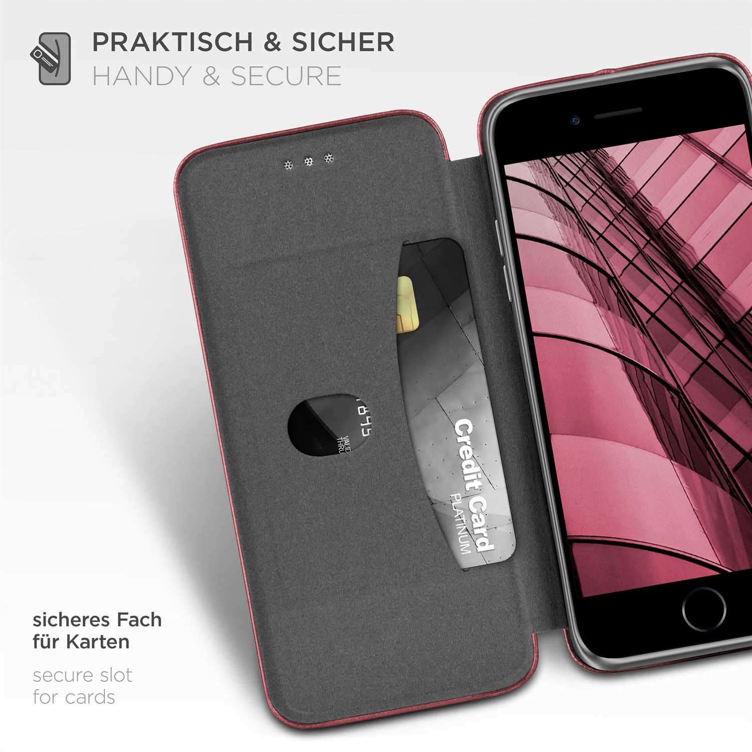 ONEFLOW Business Case iPhone SE (2022) Handytasche mit Kartenfach – Weiteres Produktbild 3 ONEFLOW Business Case iPhone SE (2022) Handytasche mit Kartenfach – Weiteres Produktbild 3