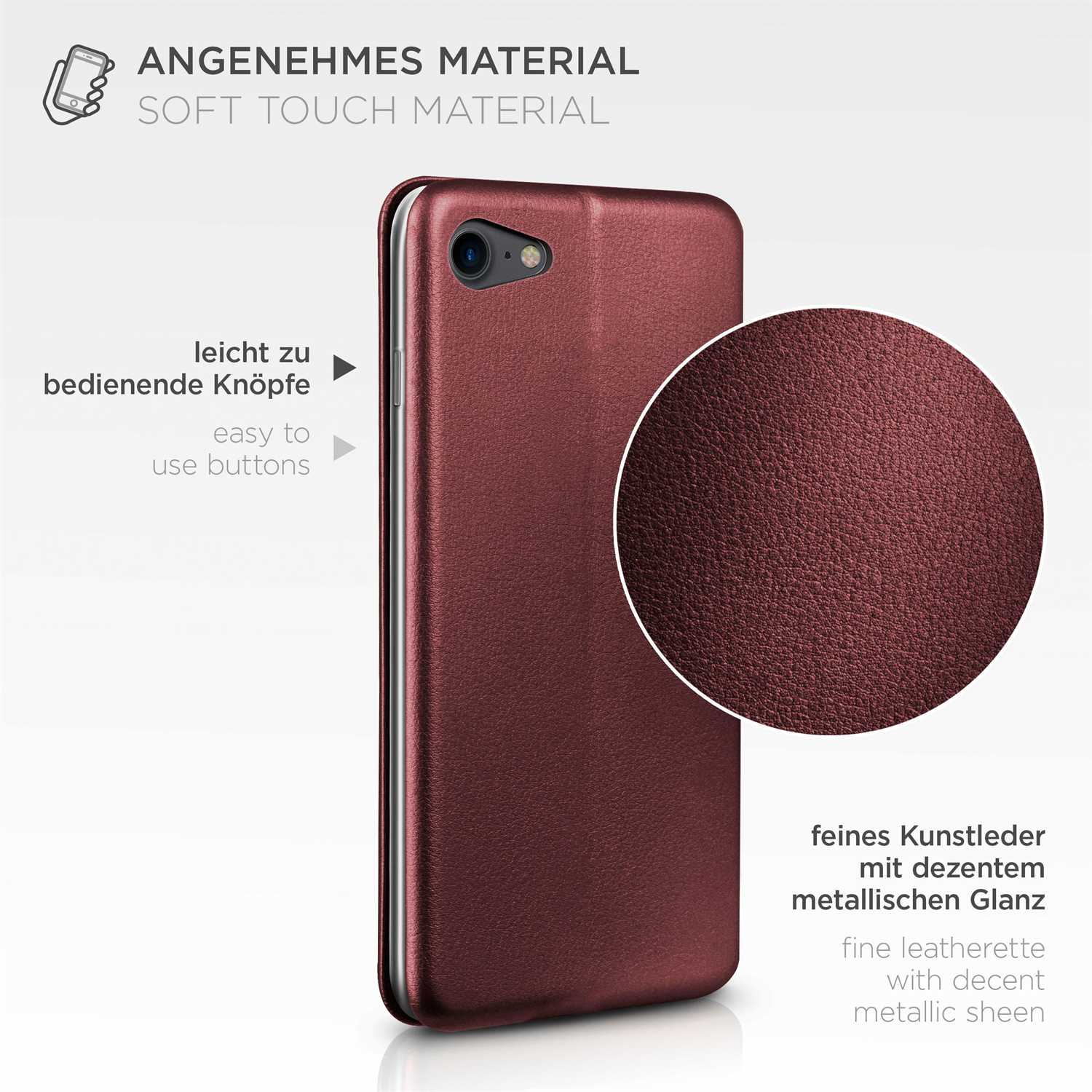 ONEFLOW Business Case iPhone SE (2022) Handytasche mit Kartenfach – Weiteres Produktbild 5 ONEFLOW Business Case iPhone SE (2022) Handytasche mit Kartenfach – Weiteres Produktbild 5
