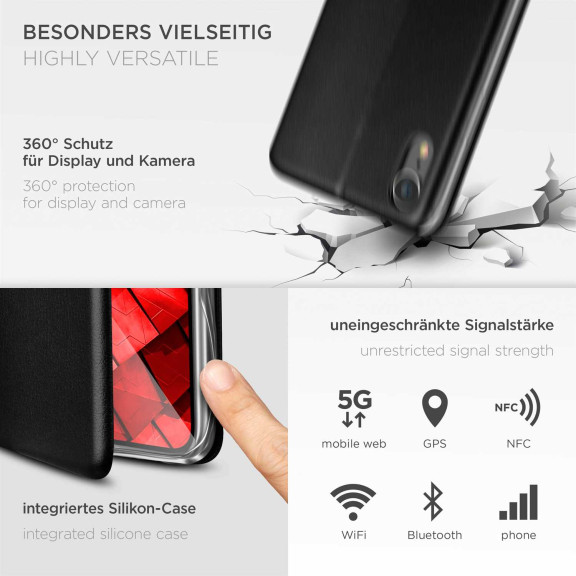 ONEFLOW Business Case iPhone XR Handytasche mit Kartenfach – Weiteres Produktbild 4 ONEFLOW Business Case iPhone XR Handytasche mit Kartenfach – Weiteres Produktbild 4