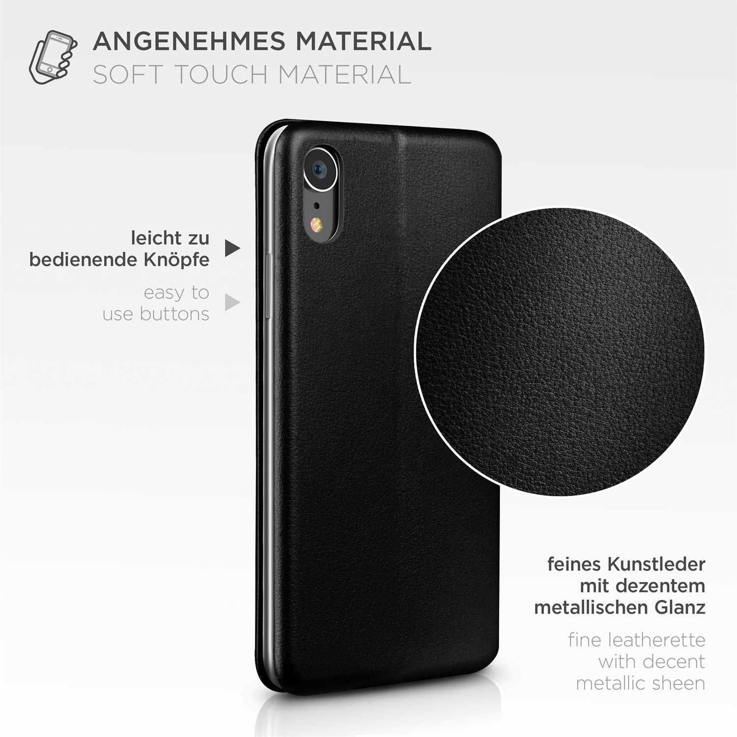 ONEFLOW Business Case iPhone XR Handytasche mit Kartenfach – Weiteres Produktbild 5