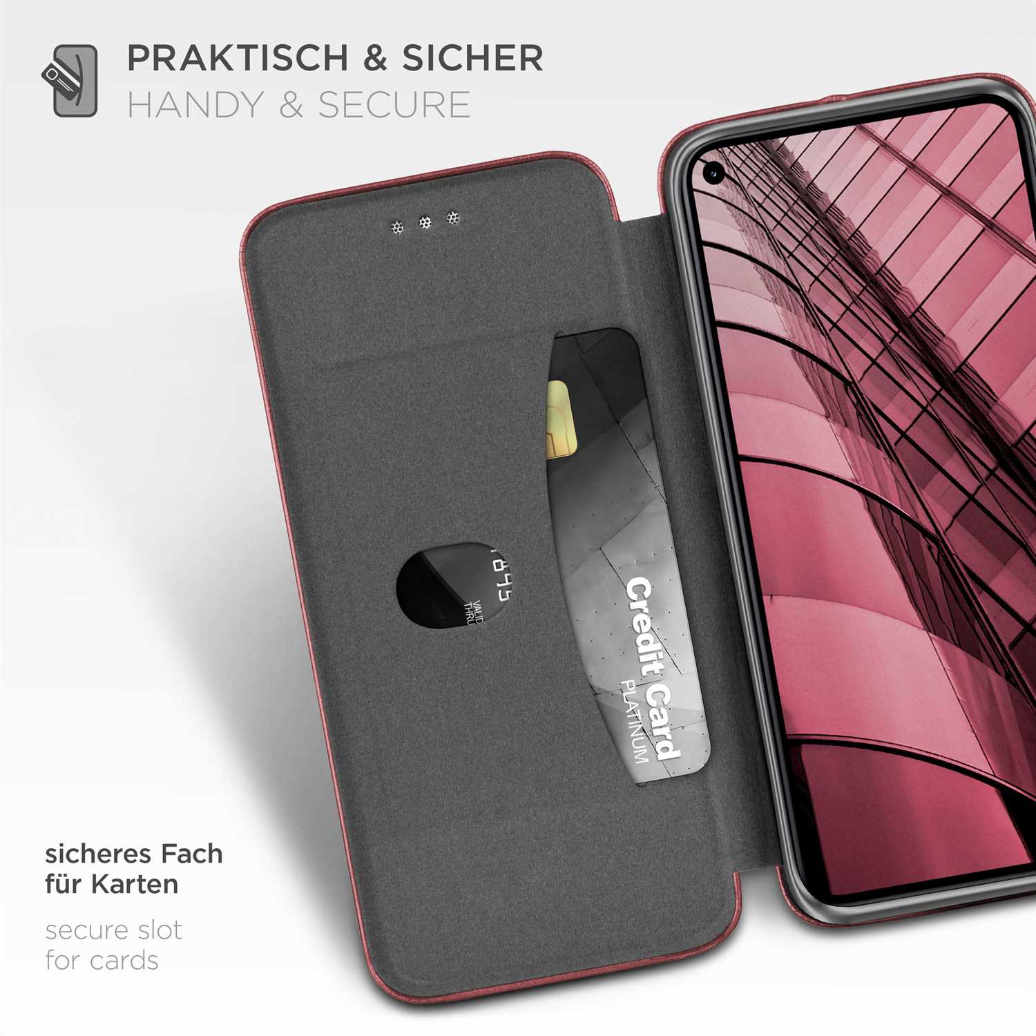 ONEFLOW Business Case Google Pixel 5 Handytasche mit Kartenfach – Weiteres Produktbild 3